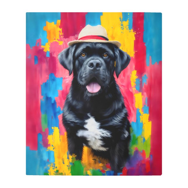 Cane Corso Metal Print (Front)