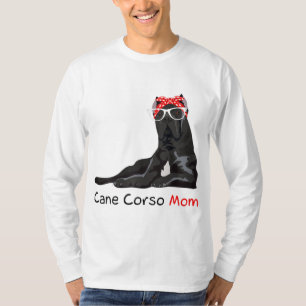 Cane Corso Mom Bandana Womens Cane Corso Dog T-Shirt