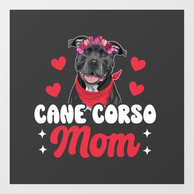 Cane Corso Mom Floor Decals (Front)