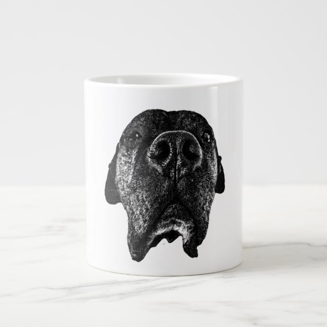 Cane Corso Nose Close-Up | Dog Art Mug (Front)