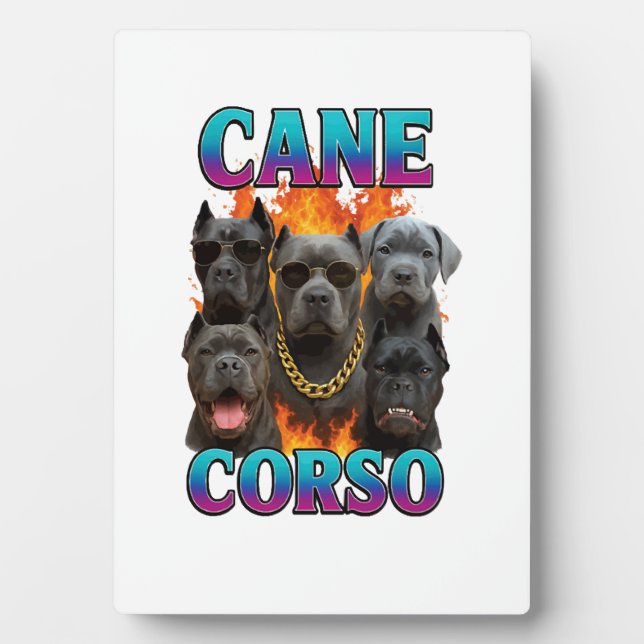 Cane Corso  Plaque (Front)