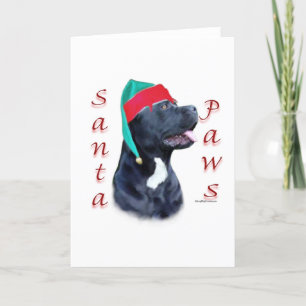 Cane Corso Santa Paws Holiday Card