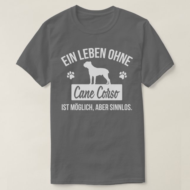 Cane Corso T-Shirt (Design Front)