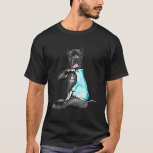 Cane Corso Tattoos I Love Dad Dog Lover Gift T-Shirt