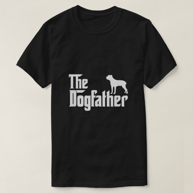 Cane Corso The DogFather T-Shirt (Design Front)