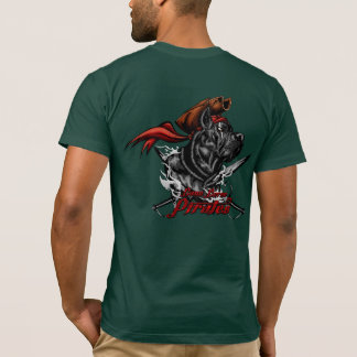 Cane Corso The Pirates Ship's Master Head T-Shirt