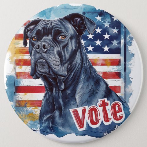 Cane Corso US Elections Vote for a Change Button