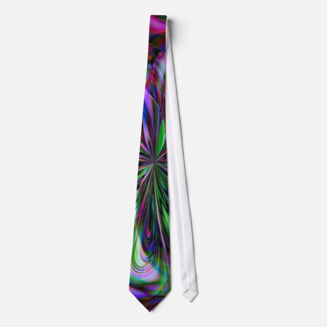 Cane Magic - Heart of Marble - Fractal Tie (Front)