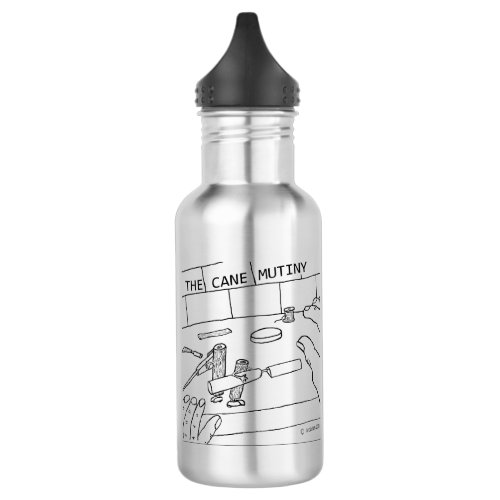Cane Mutiny Stainless Steel Water Bottle
