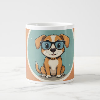 Caneca com Cachorro Giant Coffee Mug