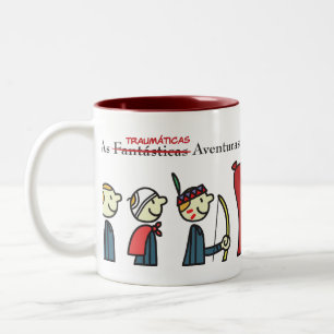 Caneca Fantasias of the Son of Freud Two-Tone Coffee Mug