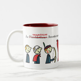 Caneca Fantasias of the Son of Freud Two-Tone Coffee Mug