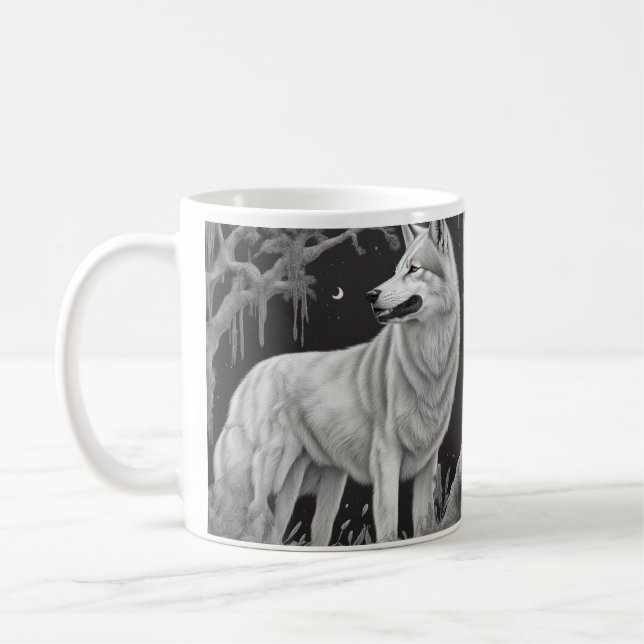 Caneca Lobo Coffee Mug (Left)