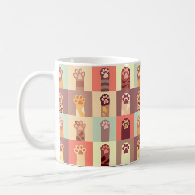 Caneca Pata Cat Coffee Mug (Left)
