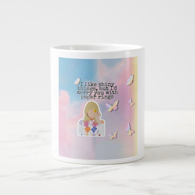 Canecas taylor swfit lover giant coffee mug (Front)