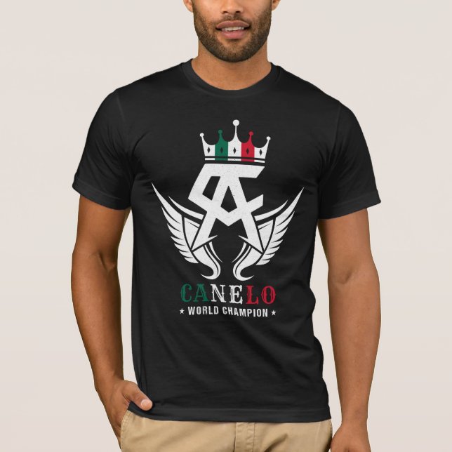 Canelo World Champion T-Shirt (Front)
