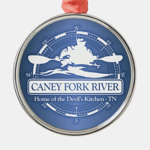 Caney Fork River KC2 Metal Ornament