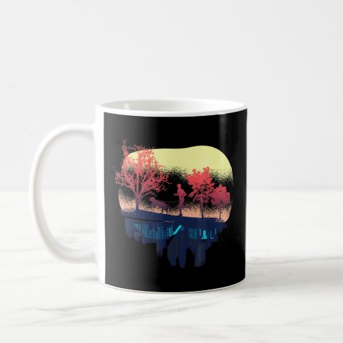 Canicross Jogging And Dog Sports In The Field  Coffee Mug