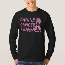 Canine Cancer Awareness Pet Cancer T-Shirt