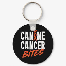 Canine Cancer Bites Keychain