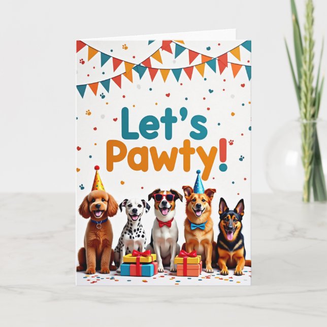 Canine Celebration Card (Front)