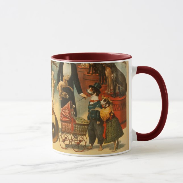Canine Circus - Theater Mug #2 (Right)