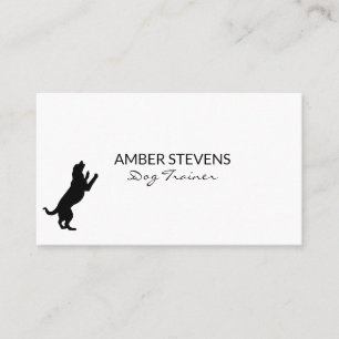Canine close-up   Dog Training    Dog Icon Business Card
