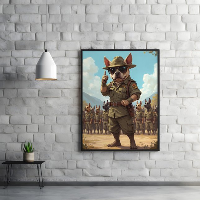 Canine Command: Bark Hard, Wag Later Poster (Creator Uploaded)