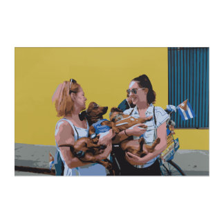 Canine Companions Acrylic Print