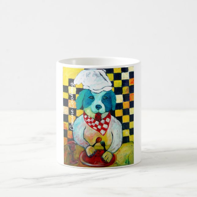 Canine Cooking Coffee Mug (Center)