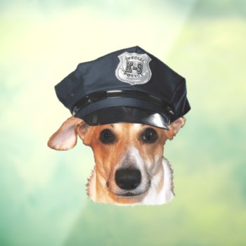 Canine Cop Corgi Cling by images2go at Zazzle