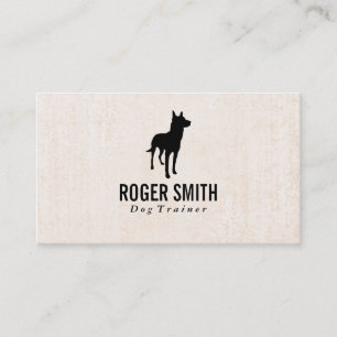 Canine   Dog Training   Texture Animal Business Card