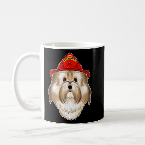 Canine Handler I Fireman Dog I Firefighter Havanes Coffee Mug