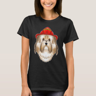 Canine Handler I Fireman Dog I Firefighter Havanes T-Shirt