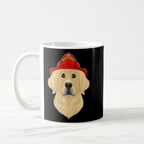 Canine Handler I Fireman Dog I Firefighter Labrado Coffee Mug