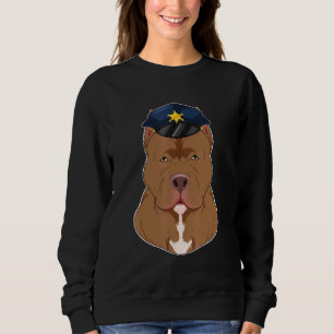 Canine Handler I Police Dog I Police Pitbull Sweatshirt
