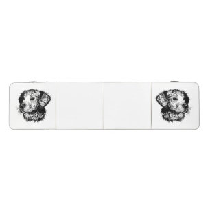 Canine Head Sketch  Beer Pong Table