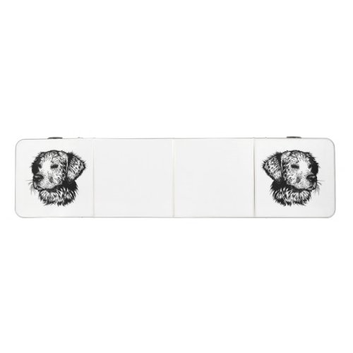 Canine Head Sketch  Beer Pong Table