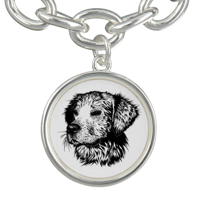 Canine Head Sketch  Bracelet (Design)