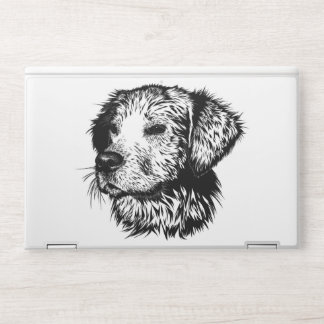 Canine Head Sketch  HP Laptop Skin