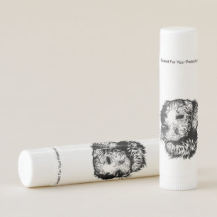 Canine Head Sketch Lip Balm