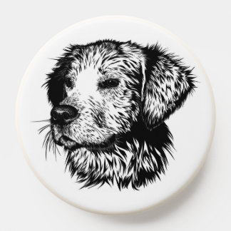 Canine Head Sketch  PopSocket