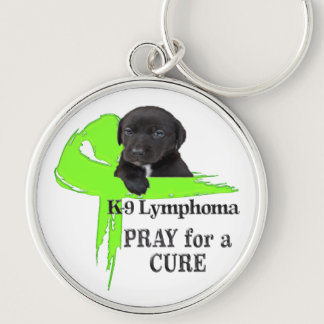 Canine Lymphoma - Cancer Bites Keychain