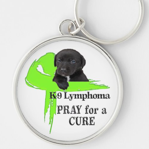 Canine Lymphoma _ Cancer Bites Keychain