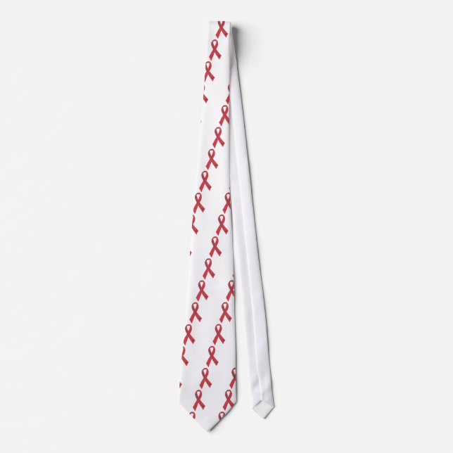 Canine Megaesophagus Support Ribbon Apparel Neck Tie (Front)