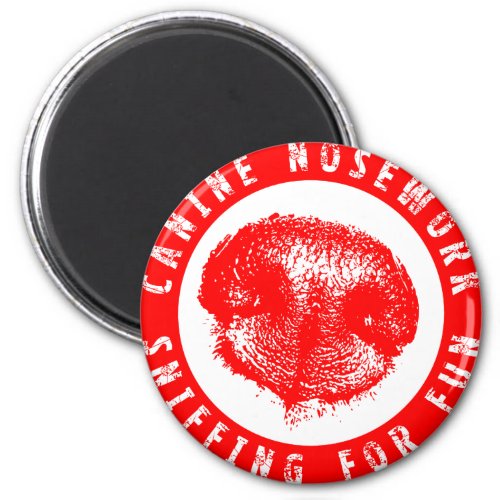 Canine Nosework Sniffing for Fun Magnet