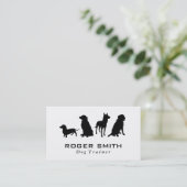 Canine Pack | Dog Training Business Card (Standing Front)