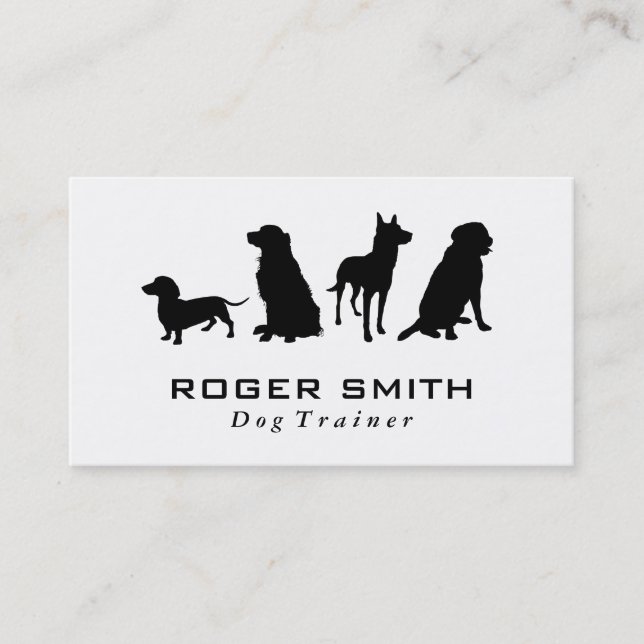 Canine Pack | Dog Training Business Card (Front)
