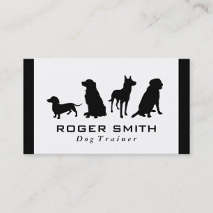 Canine Pack Dog Training Business Card