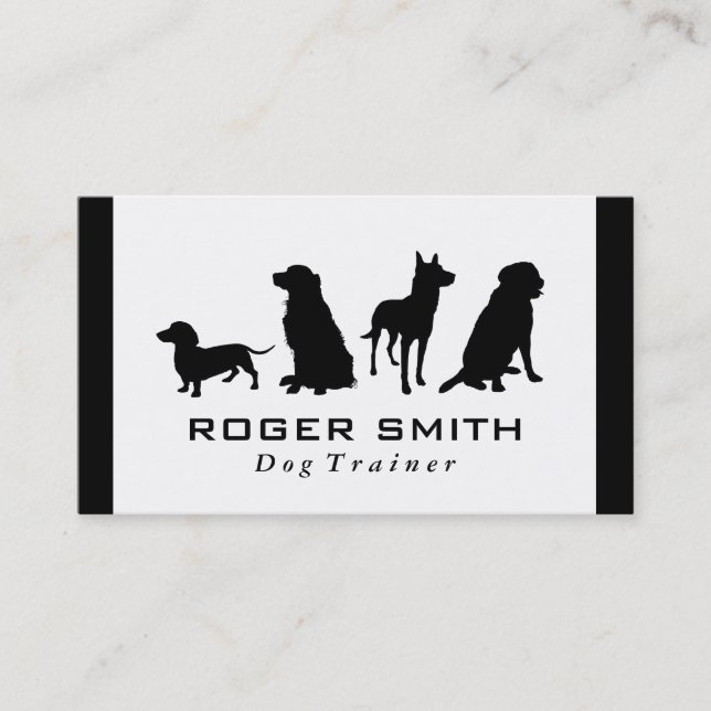 Canine Pack | Dog Training Business Card (Front)